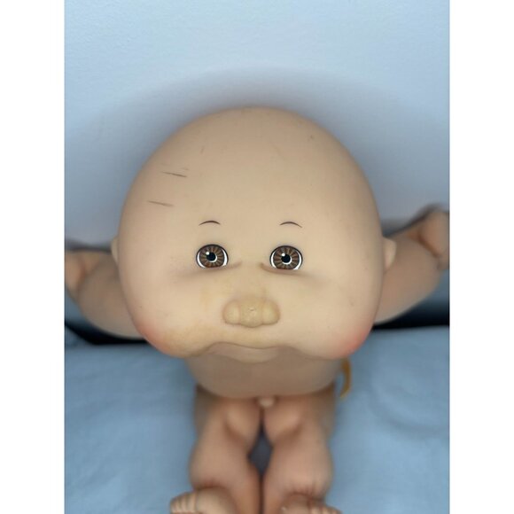 CABBAGE PATCH Baby Doll 1995 #1267XA Xavier Roberts Bald Brown Eyes Caucasian - Picture 5 of 5